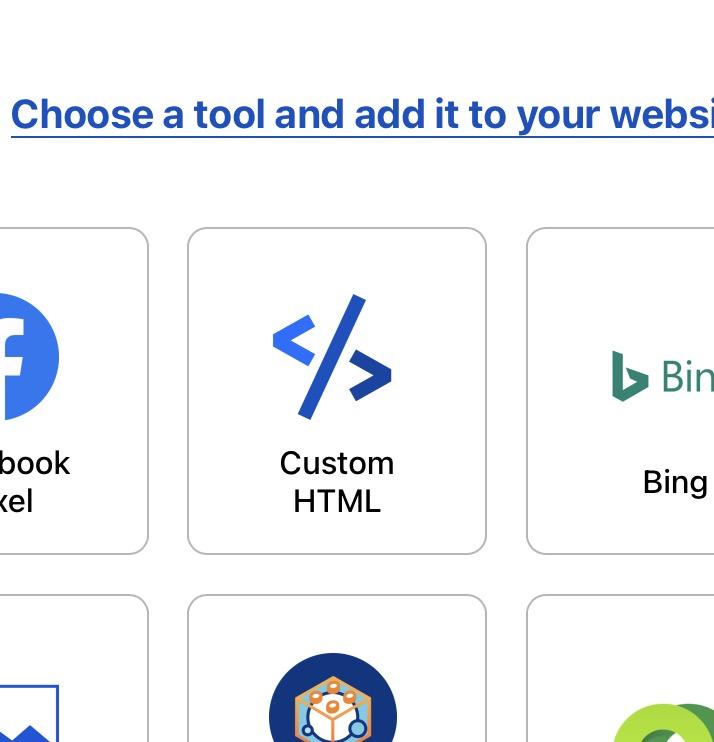 Custom HTML Tool Custom HTML Tool