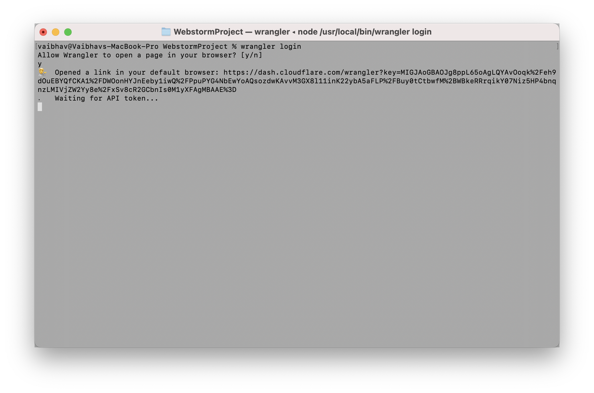 wrangler-login-terminal wrangler-login-terminal